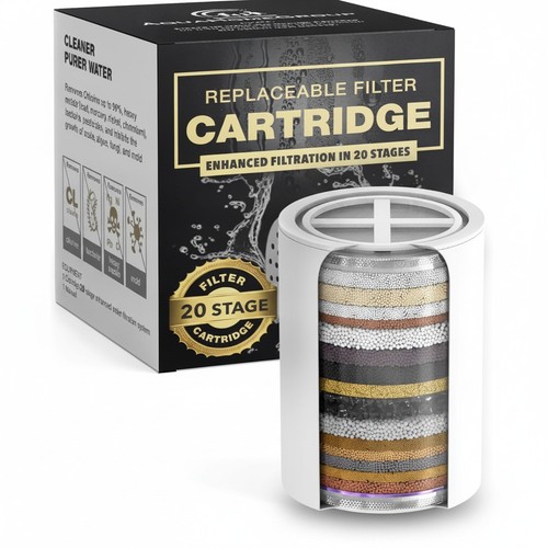 Stage shower filter - 20-stage,