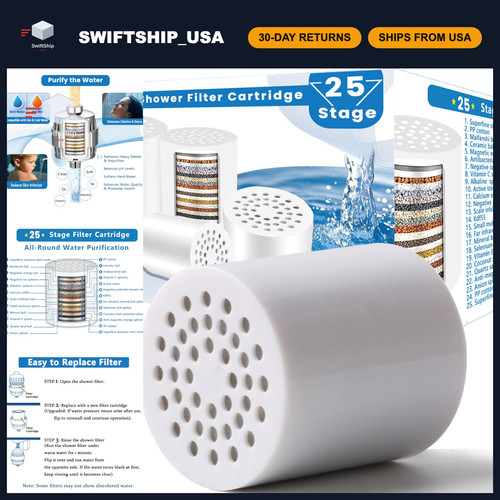 Stage shower filter - 25,