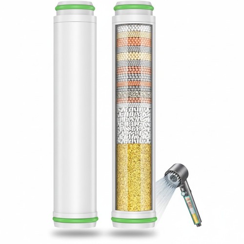 Shower head filter cartridge - shower,