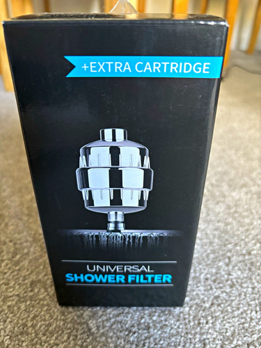 Shower water filter chrome - water,