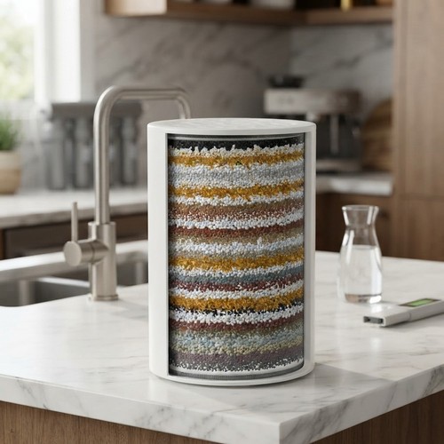 Stage shower filter - 33-stage,