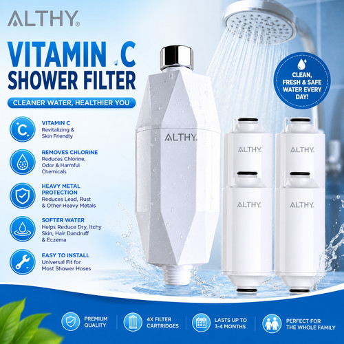 Vitamin shower filter - vitamin, c