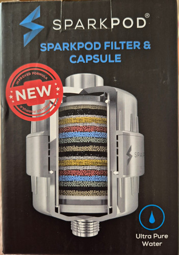 Sparkpod shower head filter - sparkpod,