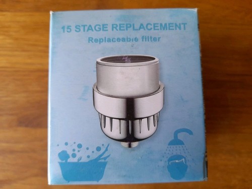 Shower water filter cartridge - water,
